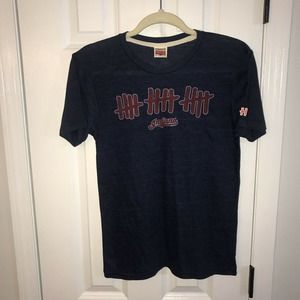 Cleveland  Indians T-Shirt Men’s Homage S Tally marks